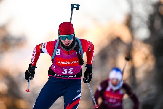 Russia Biathlon Cup Women Sprint