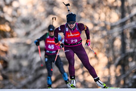 Russia Biathlon Cup Women Sprint