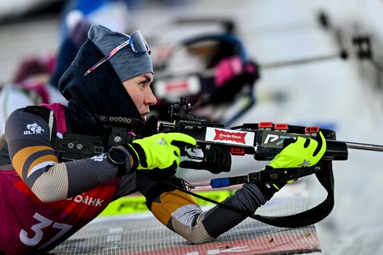 Russia Biathlon Cup Women Sprint