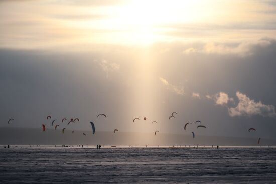 Russia Snowkiting