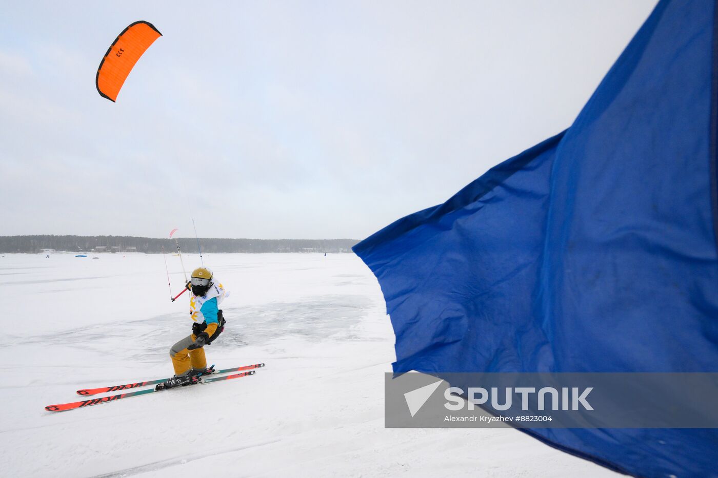 Russia Snowkiting