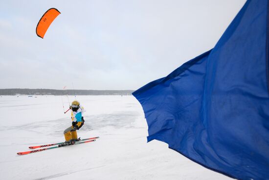 Russia Snowkiting