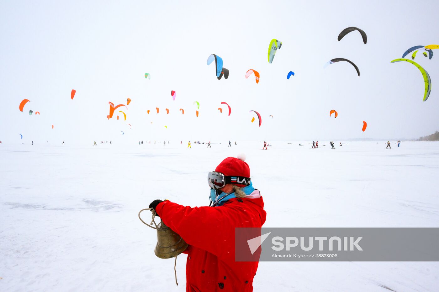 Russia Snowkiting