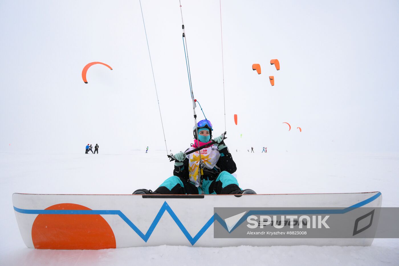 Russia Snowkiting