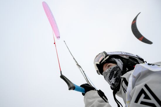 Russia Snowkiting