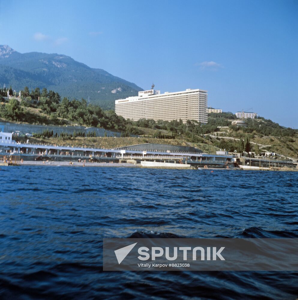Black Sea coast near Yalta