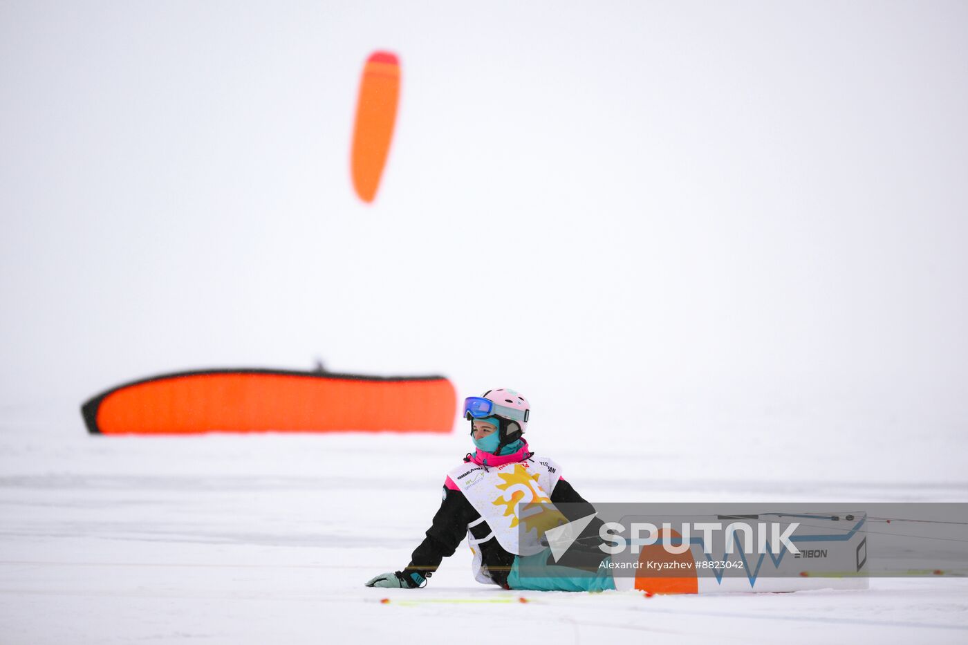 Russia Snowkiting