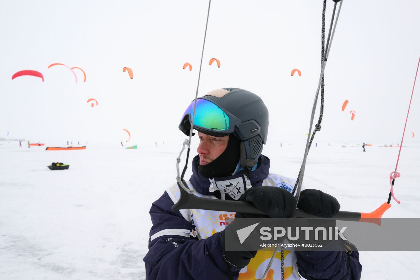 Russia Snowkiting