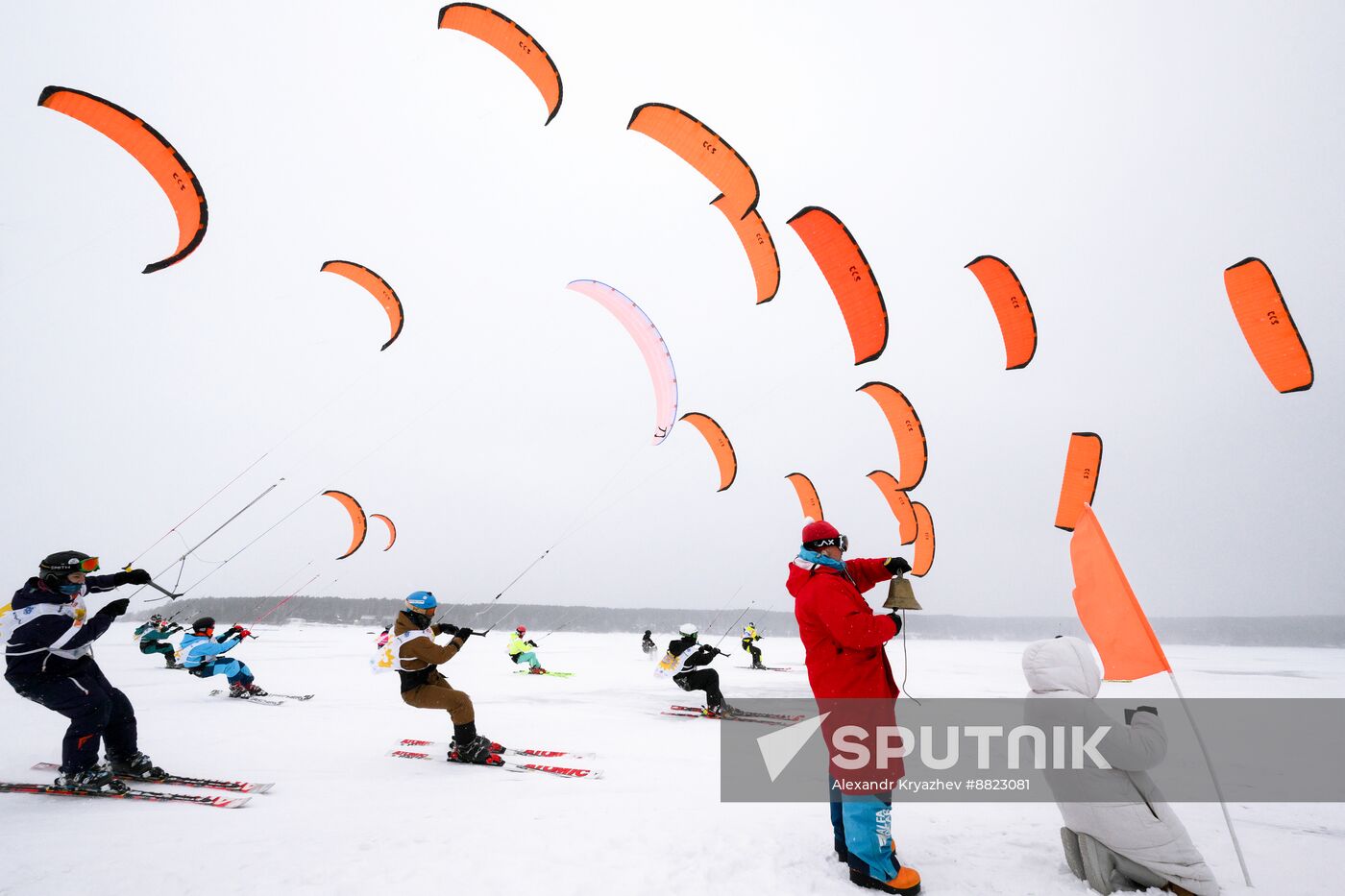 Russia Snowkiting