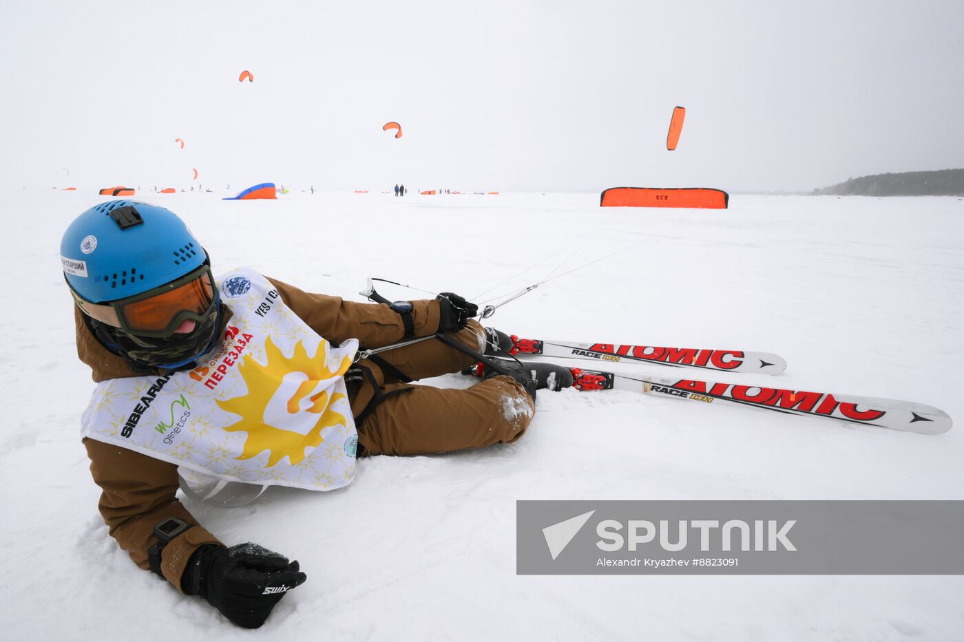 Russia Snowkiting