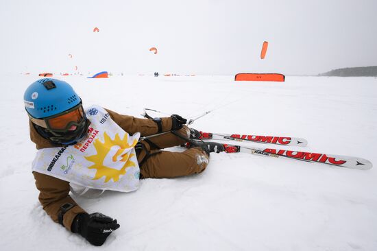 Russia Snowkiting