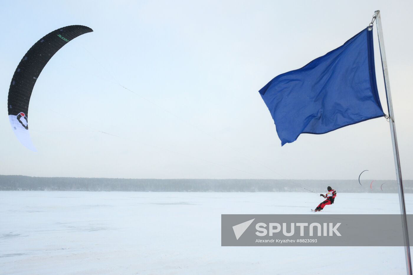 Russia Snowkiting