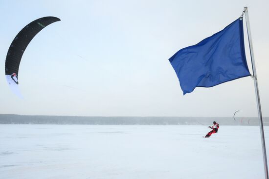 Russia Snowkiting