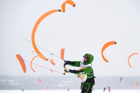 Russia Snowkiting