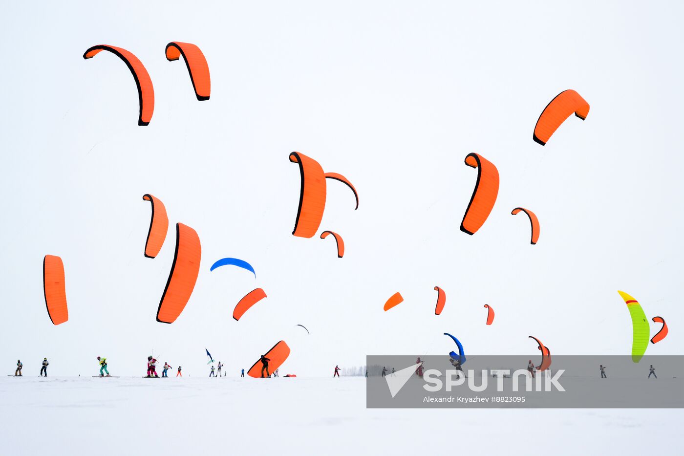 Russia Snowkiting