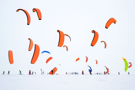 Russia Snowkiting