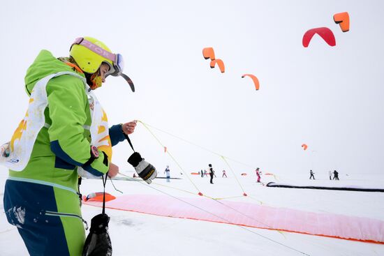 Russia Snowkiting