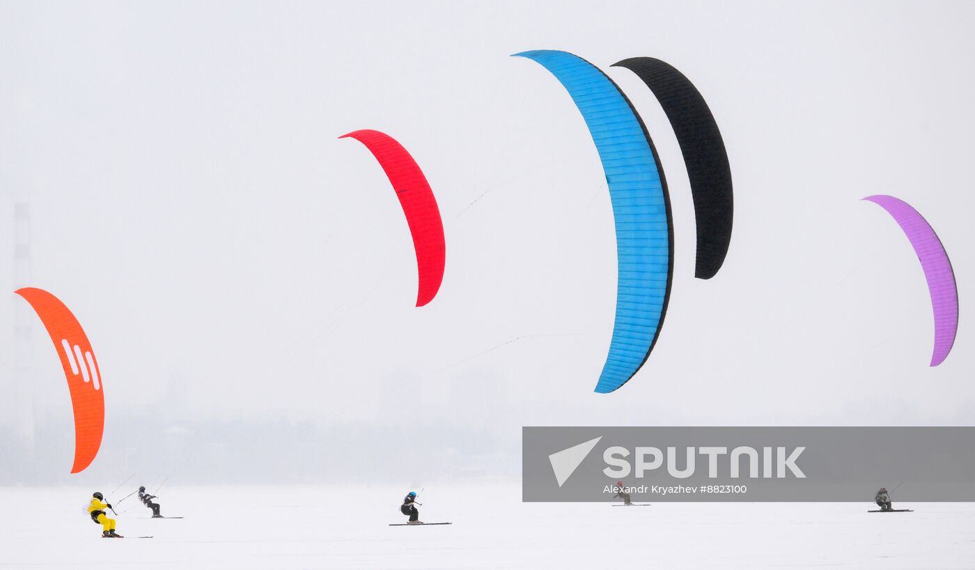 Russia Snowkiting