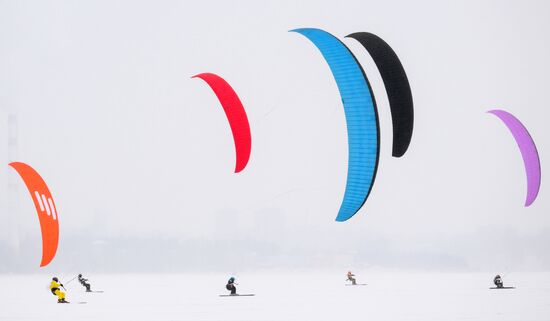 Russia Snowkiting