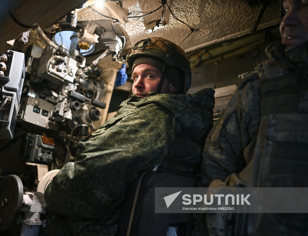 Russia Ukraine Military Operation Artillery Unit