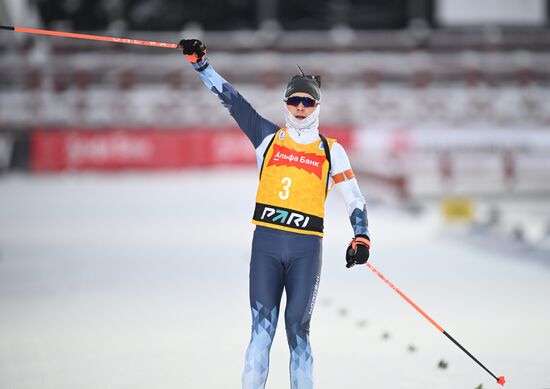 Russia Biathlon Cup Men Pursuit