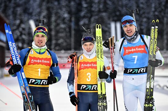 Russia Biathlon Cup Men Pursuit