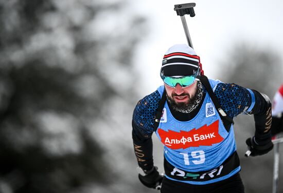 Russia Biathlon Cup Men Pursuit