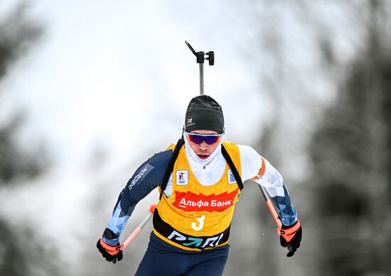 Russia Biathlon Cup Men Pursuit