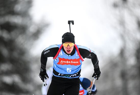 Russia Biathlon Cup Men Pursuit