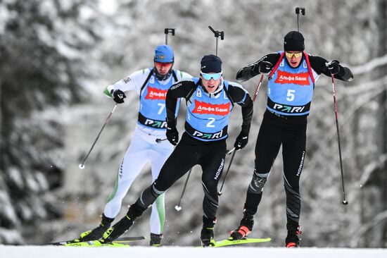 Russia Biathlon Cup Men Pursuit