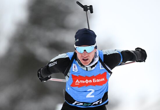 Russia Biathlon Cup Men Pursuit