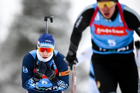 Russia Biathlon Cup Men Pursuit