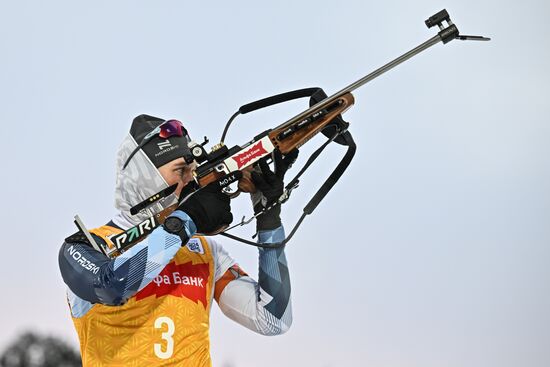 Russia Biathlon Cup Men Pursuit