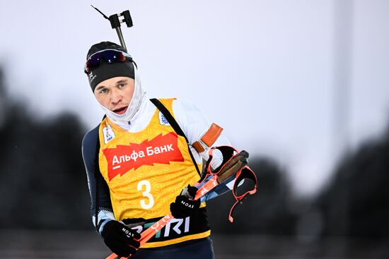 Russia Biathlon Cup Men Pursuit