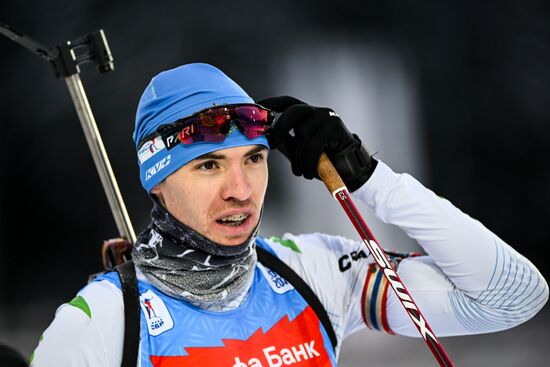 Russia Biathlon Cup Men Pursuit