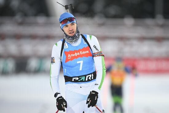 Russia Biathlon Cup Men Pursuit