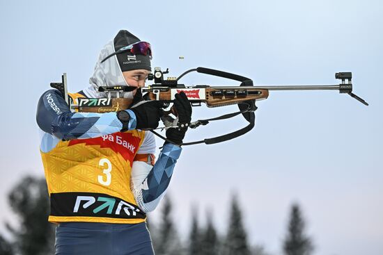 Russia Biathlon Cup Men Pursuit