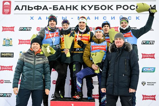 Russia Biathlon Cup Men Pursuit