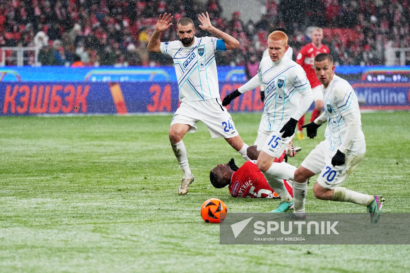 Russia Soccer Premier-League Spartak - Pari NN