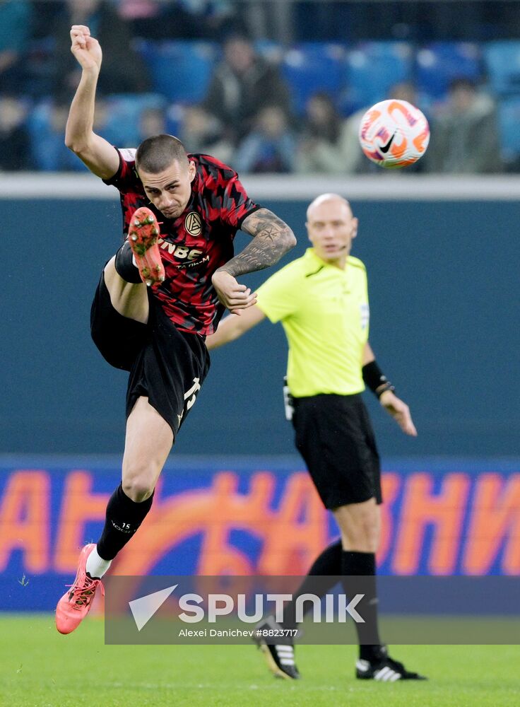 Russia Soccer Premier-League Zenit - Akron