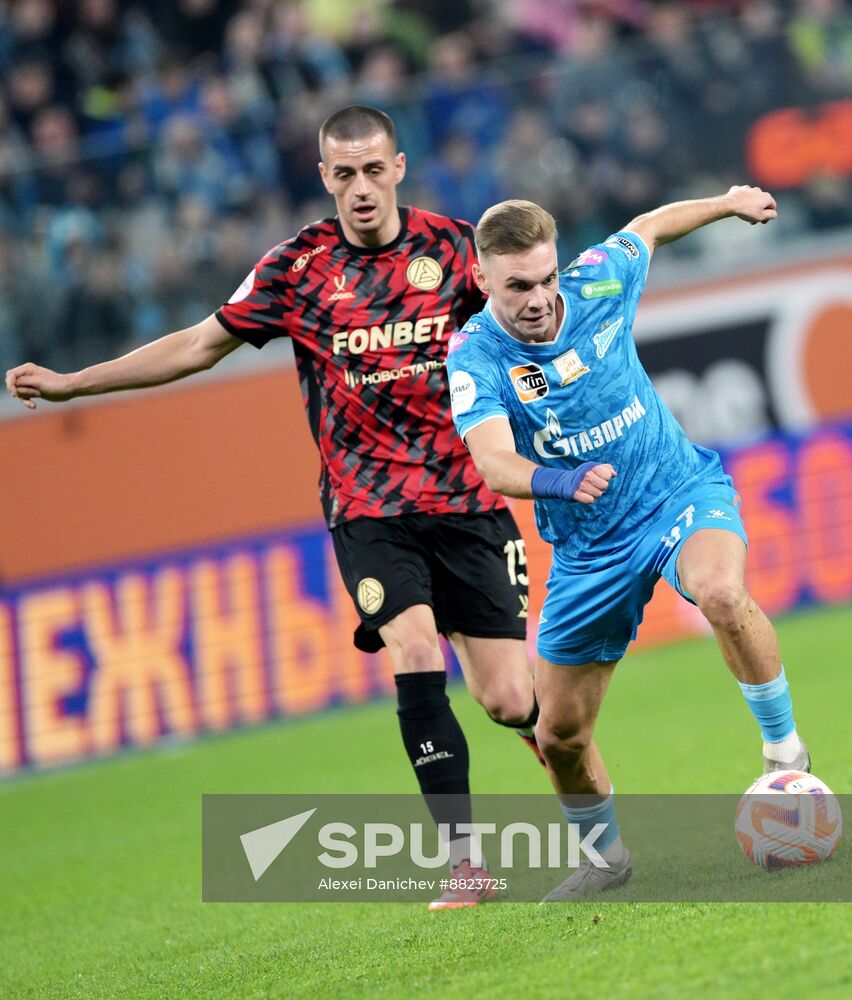 Russia Soccer Premier-League Zenit - Akron