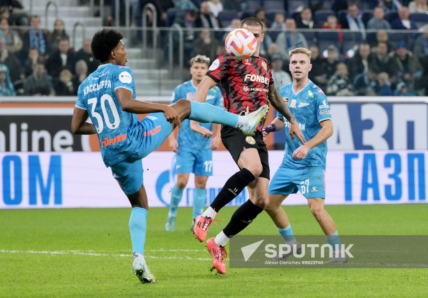 Russia Soccer Premier-League Zenit - Akron