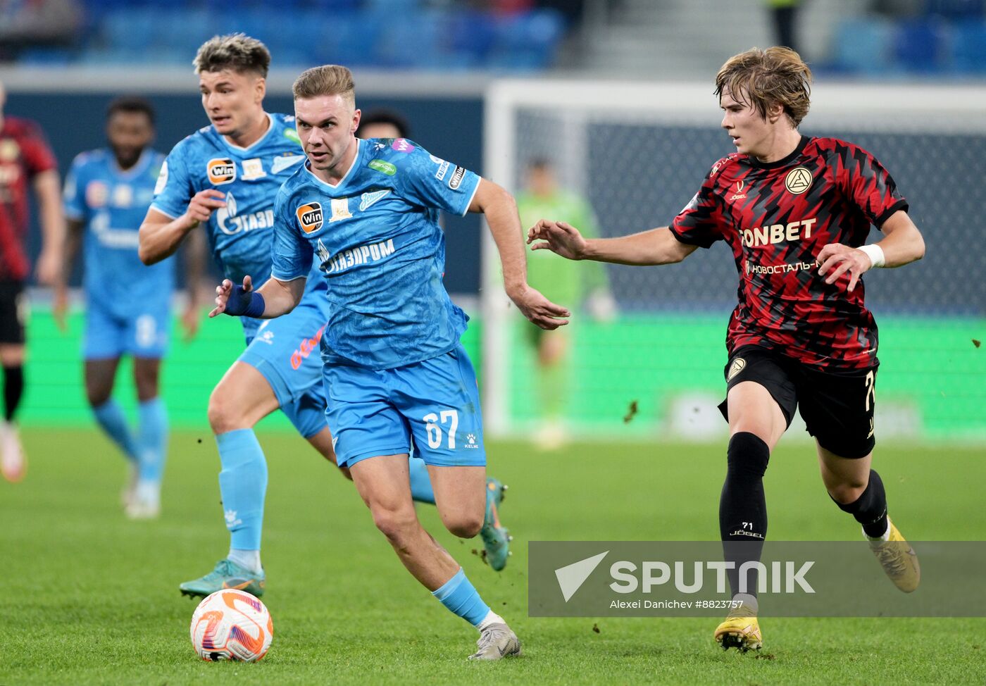 Russia Soccer Premier-League Zenit - Akron