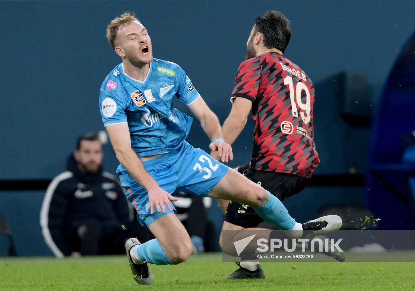 Russia Soccer Premier-League Zenit - Akron
