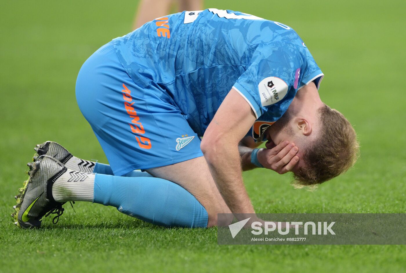 Russia Soccer Premier-League Zenit - Akron
