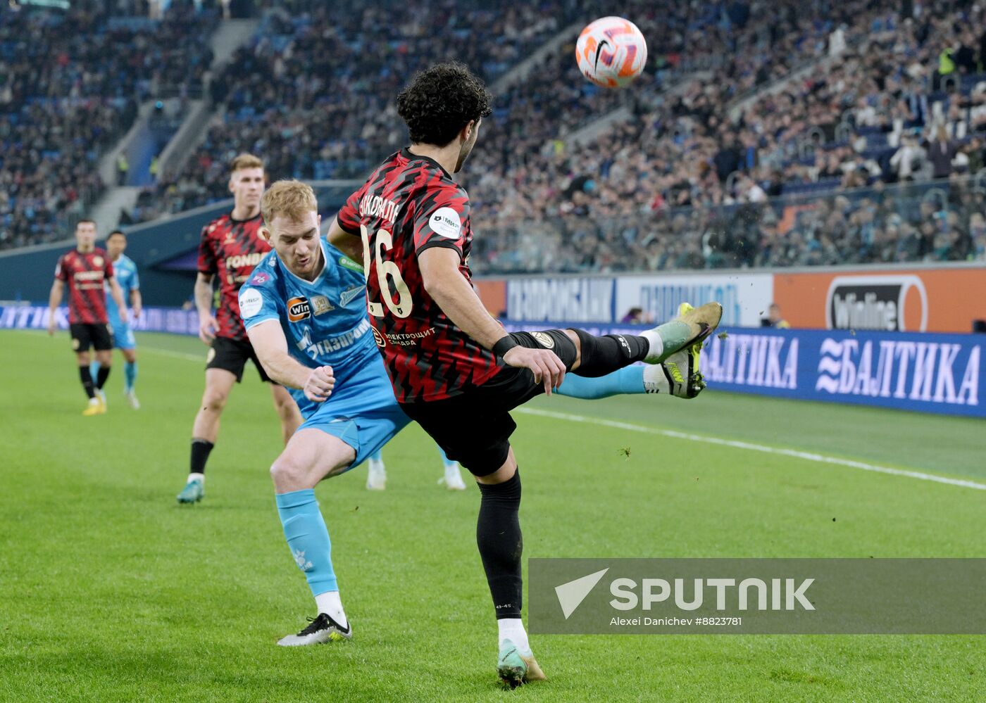 Russia Soccer Premier-League Zenit - Akron