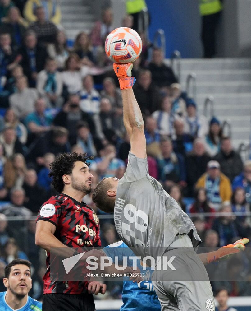 Russia Soccer Premier-League Zenit - Akron