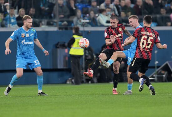Russia Soccer Premier-League Zenit - Akron