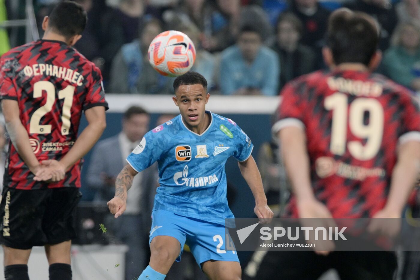 Russia Soccer Premier-League Zenit - Akron