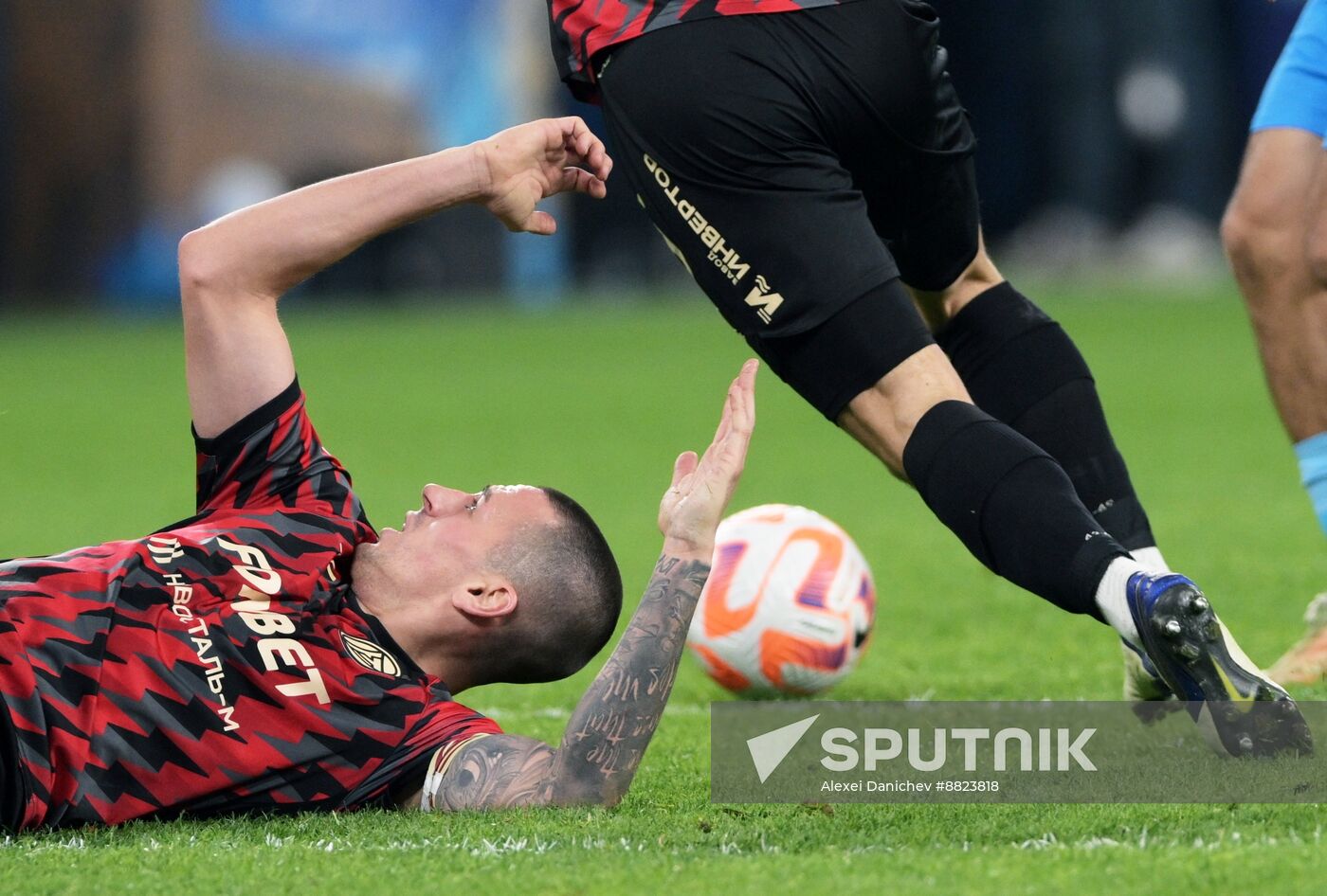 Russia Soccer Premier-League Zenit - Akron